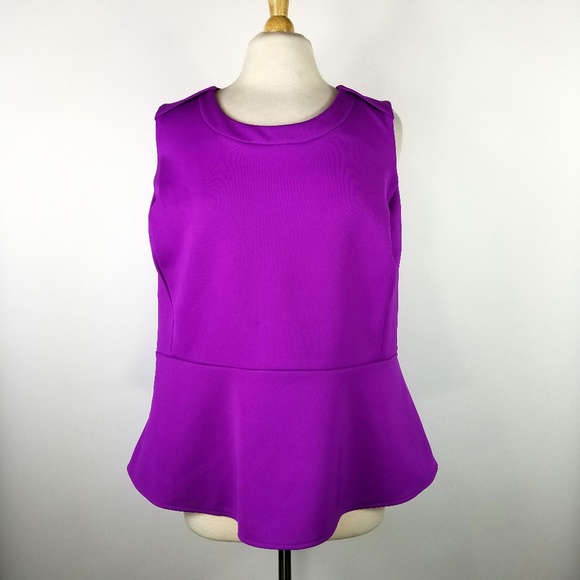 worthington peplum top